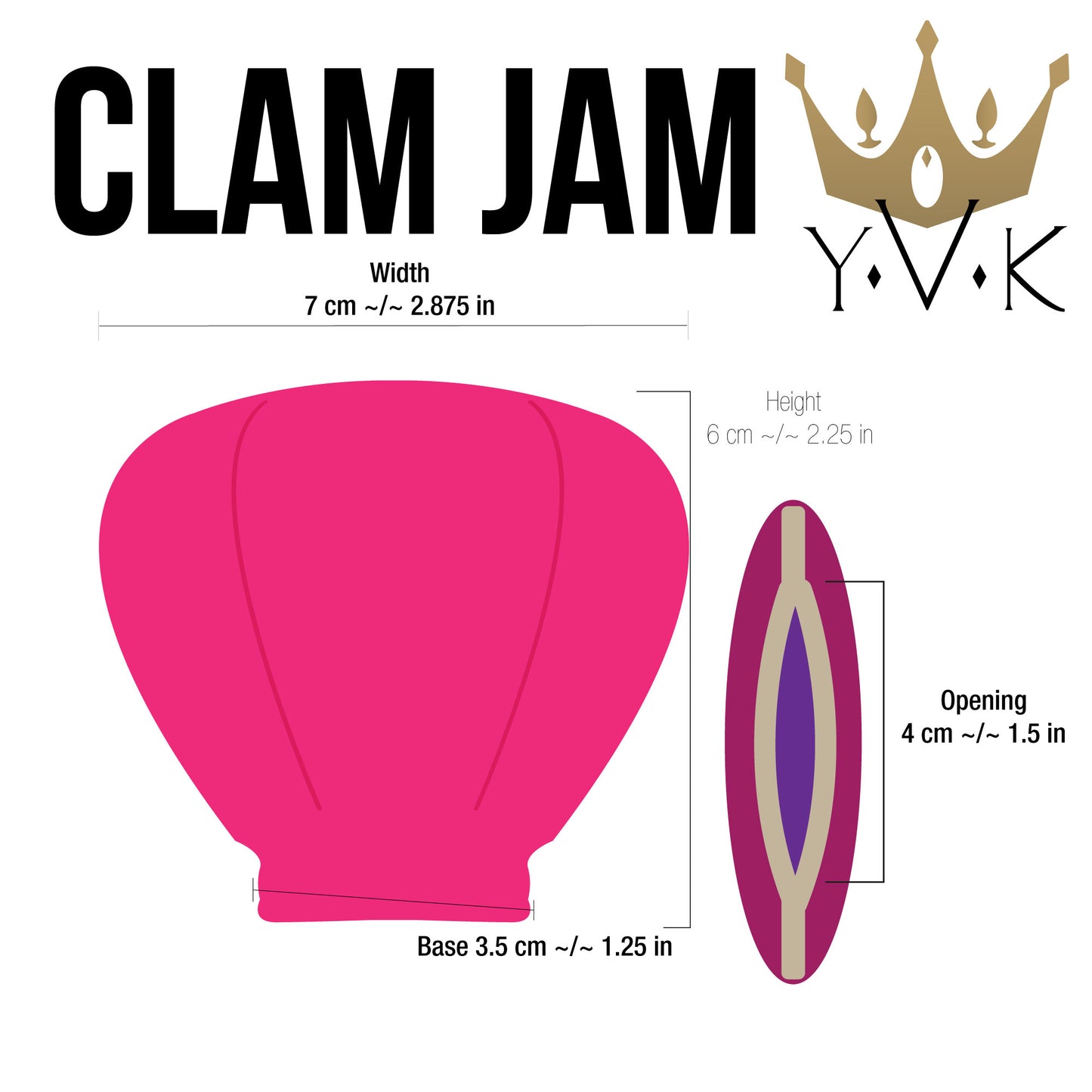 Clam Jam FTM Big Clit Small Penis Stroker Toy The One and Only